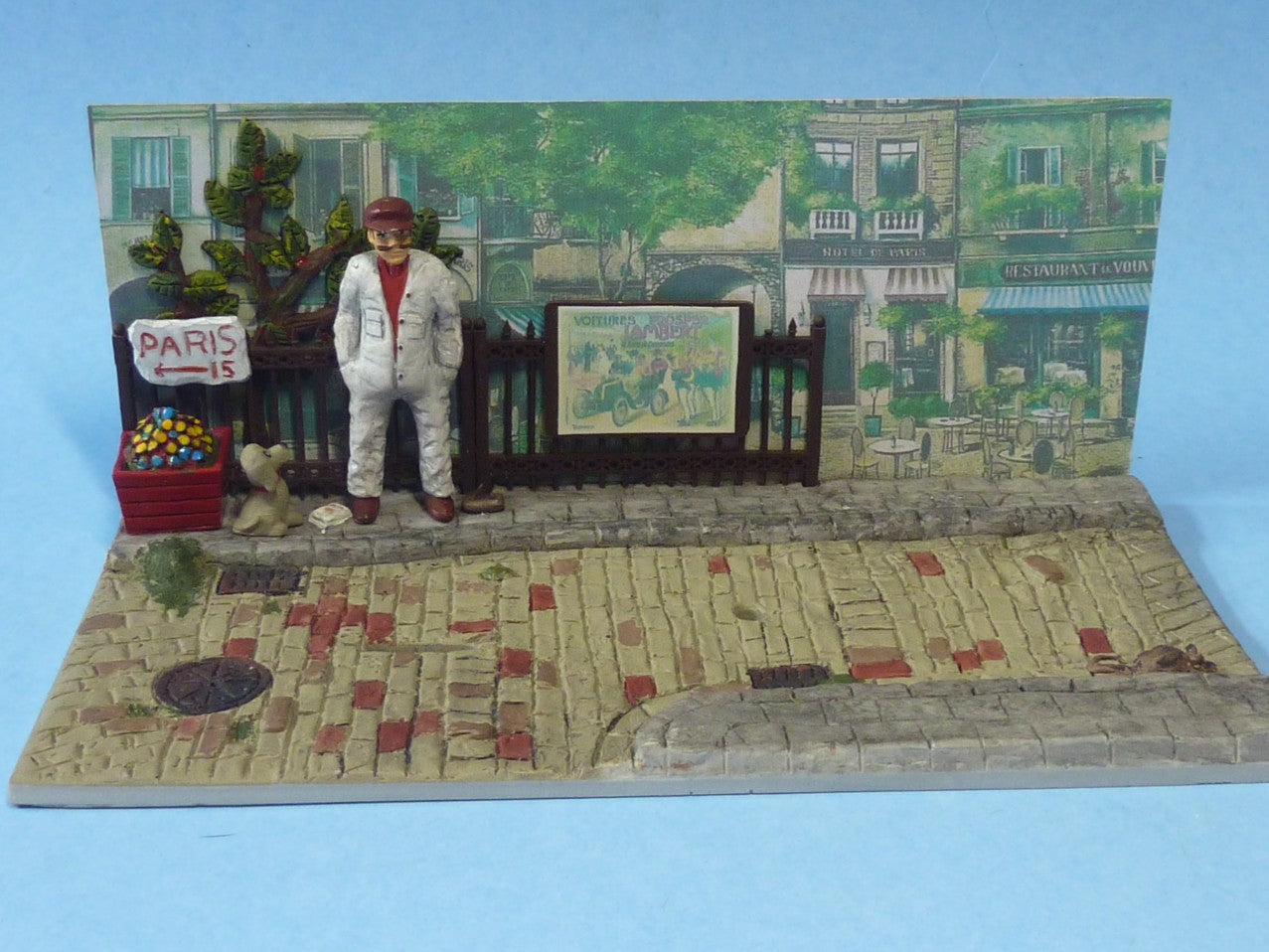 French Street Scene Diorama Kit (D-101)