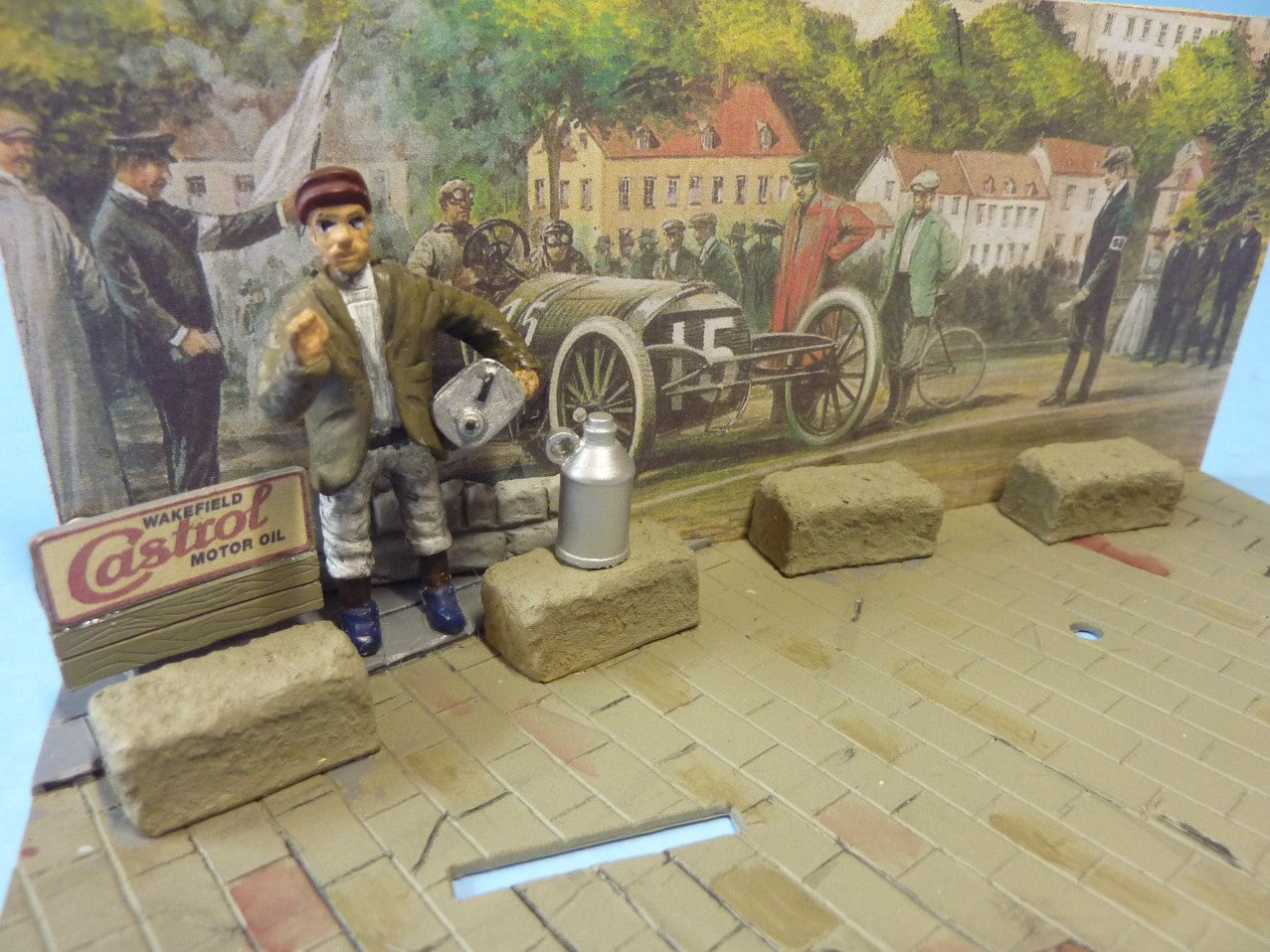 Edwardian Racing Scene Diorama Kit (D-201)