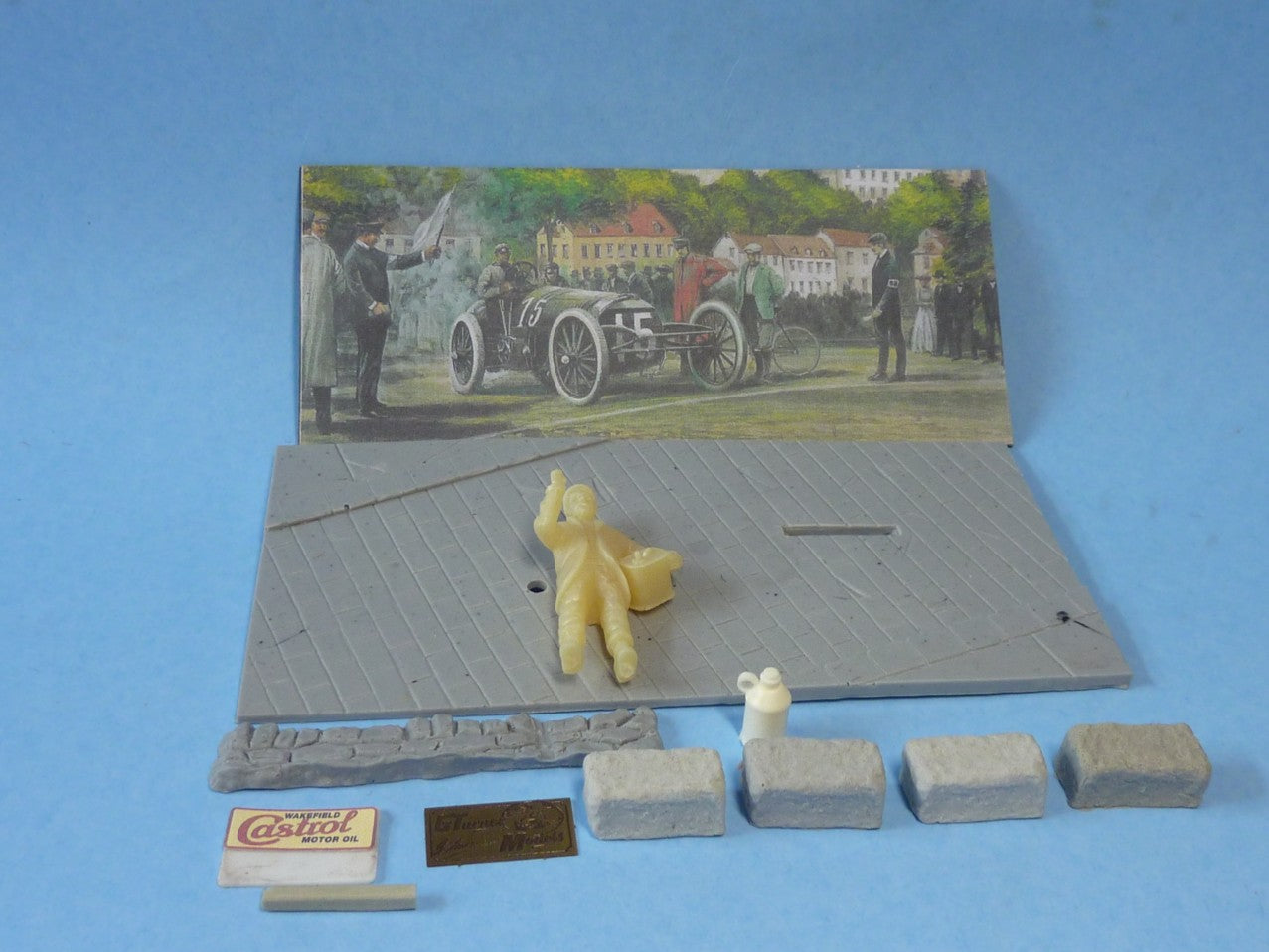 Edwardian Racing Scene Diorama Kit (D-201)