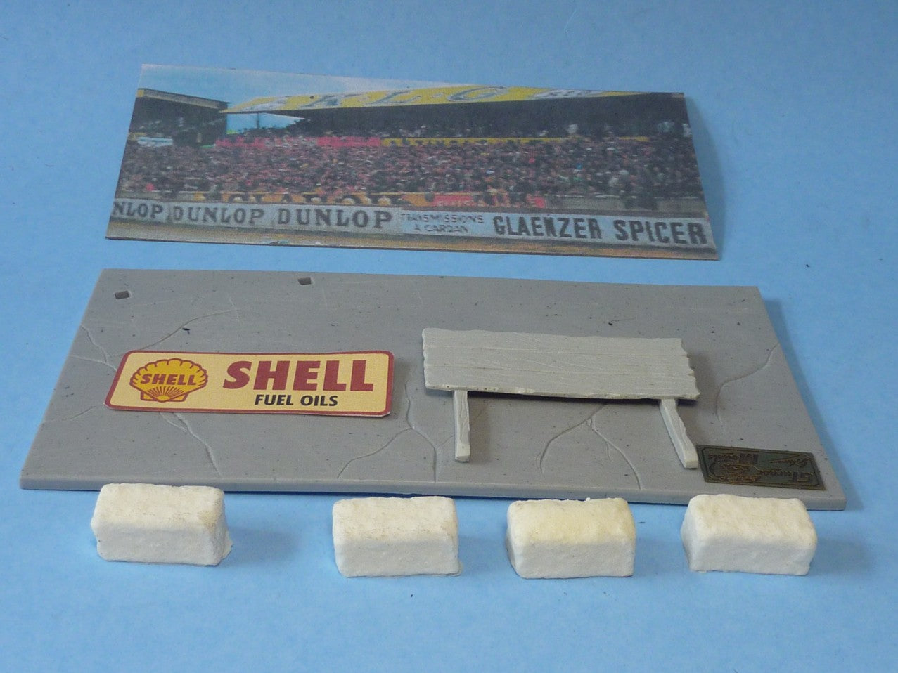 50s Grand Stand Scene Diorama Kit (D-401)