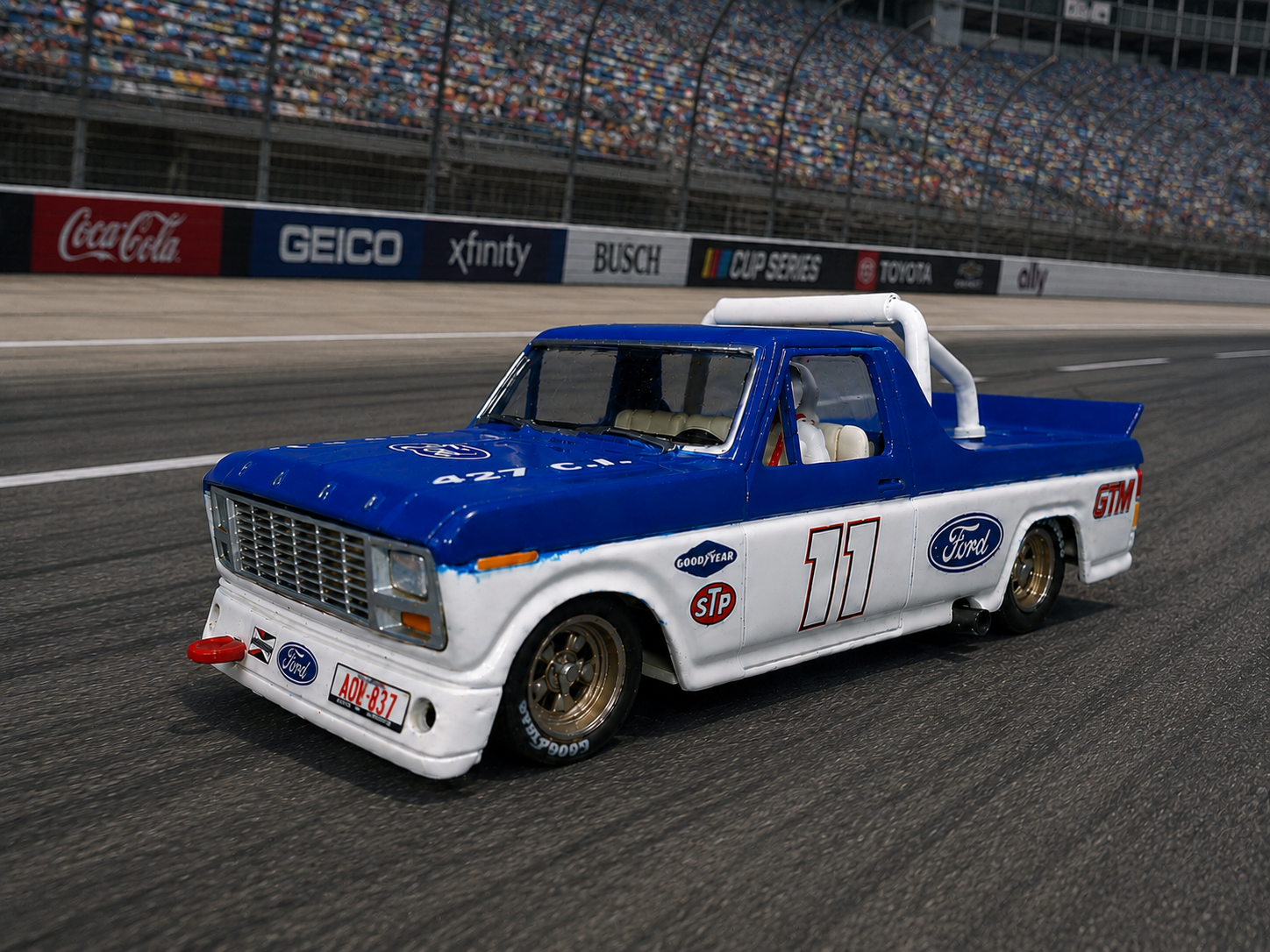 Ford F100 Racing Truck, 1981, No. 11 (FOR-100-6A) – george-turner