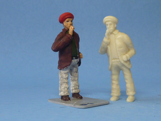 Man with Hat and Cigarette (FIG-101)