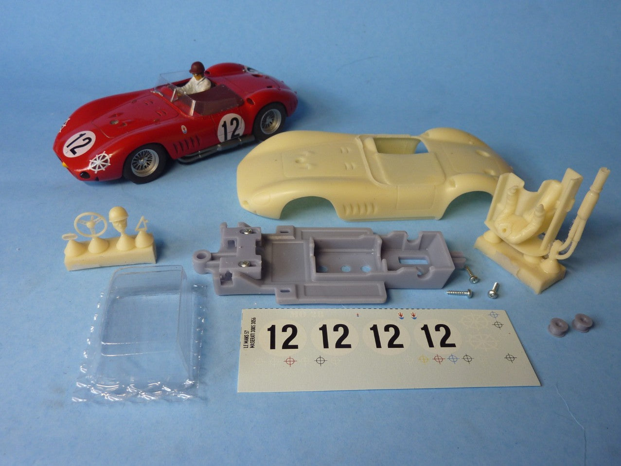 Maserati 300S, 1957 Le Mans, Bonnier & Scarlatti (GT-103)