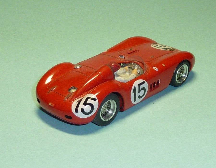 Maserati 300S 1955 Le Mans with Engine Detail