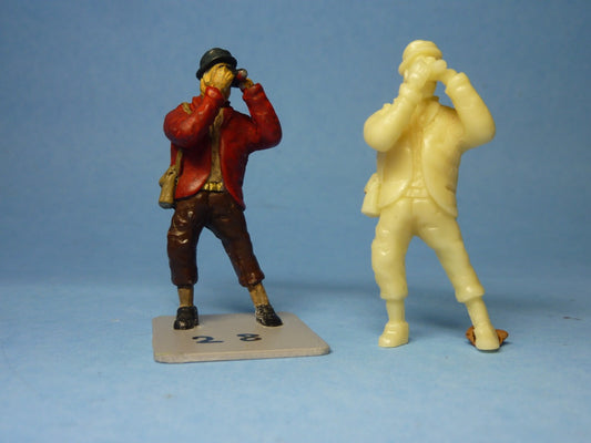 Man with Modern Camera (FIG-2801)