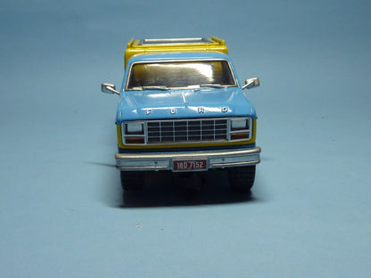 Ford F100 Pick Up Truck with Rear Cab, 1981 (TRU-113)