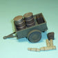 Willys Jeep トレーラー (アクセサリー付き) (TRA-201) 