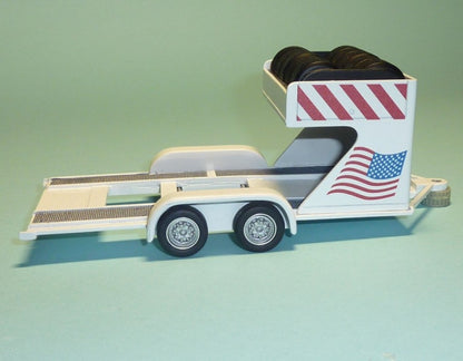 Four Wheel Tyre-Box Trailer (TRA-601)